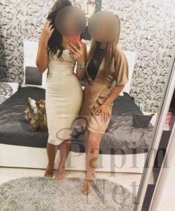 Grup yapan iki fıstık Hande ve Doğa Kadıköy Escort seansına çağırıyor